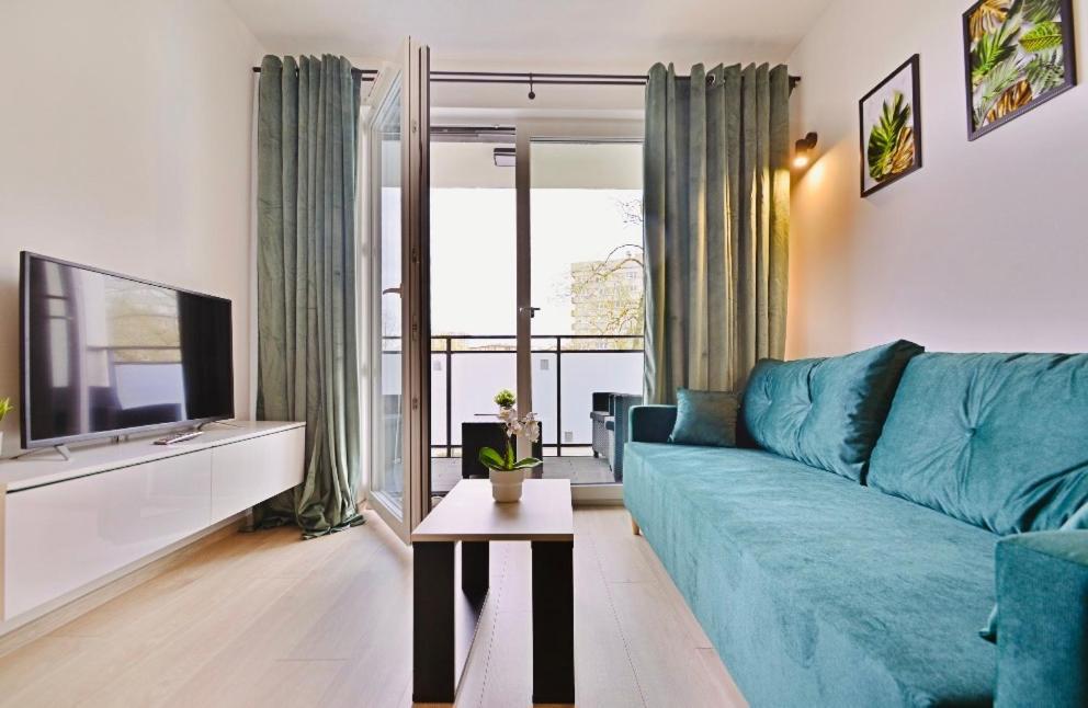 Apartment Green With Private Bike Storage Свиноуйсьце Экстерьер фото